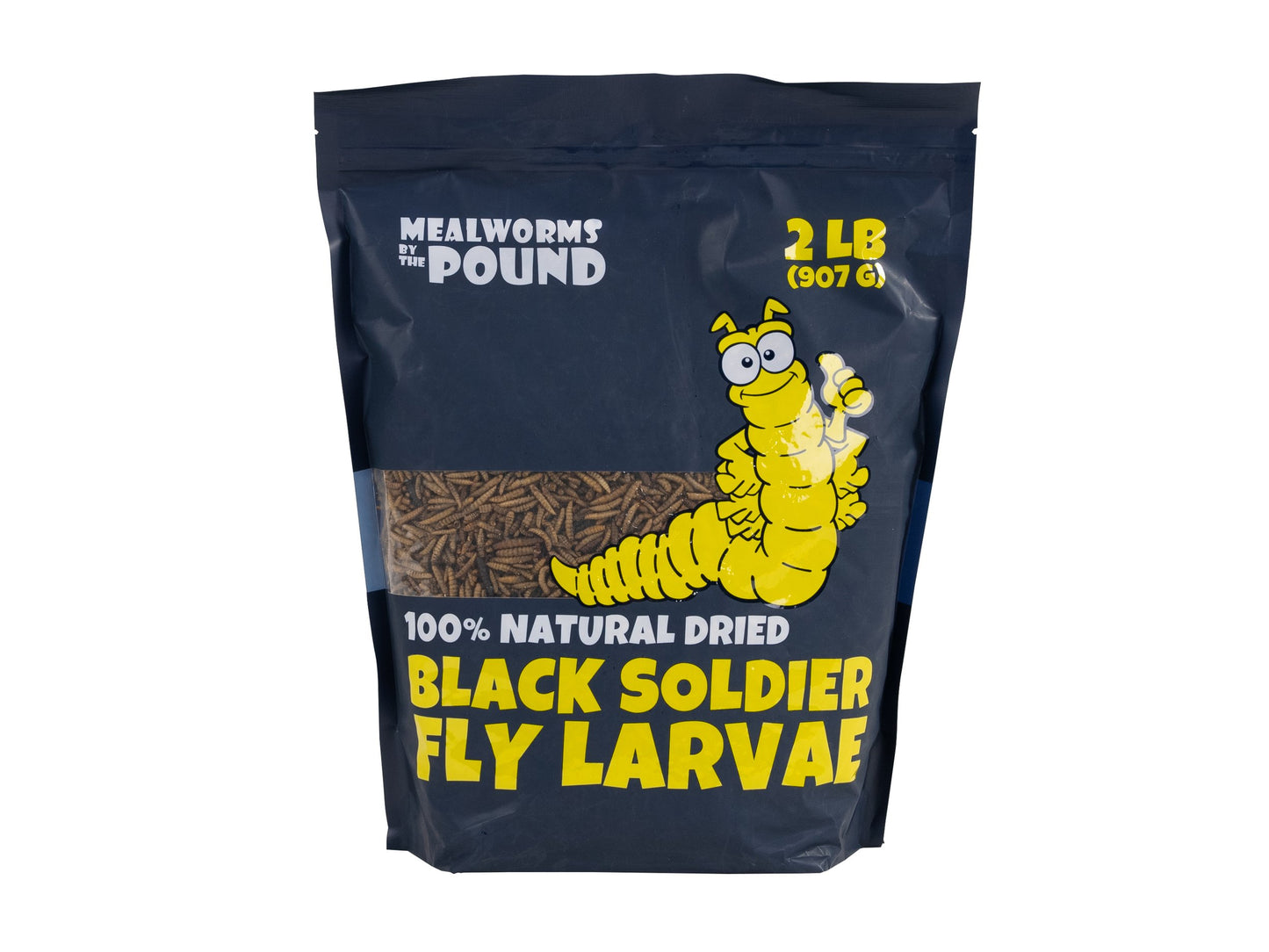 Dried Black Soldier Fly Larvae - 2 LB