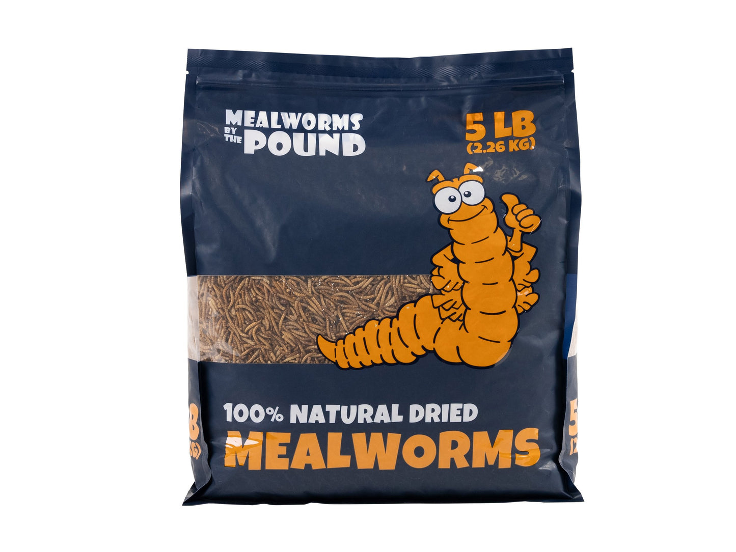 Dried Mealworms - 5 LB